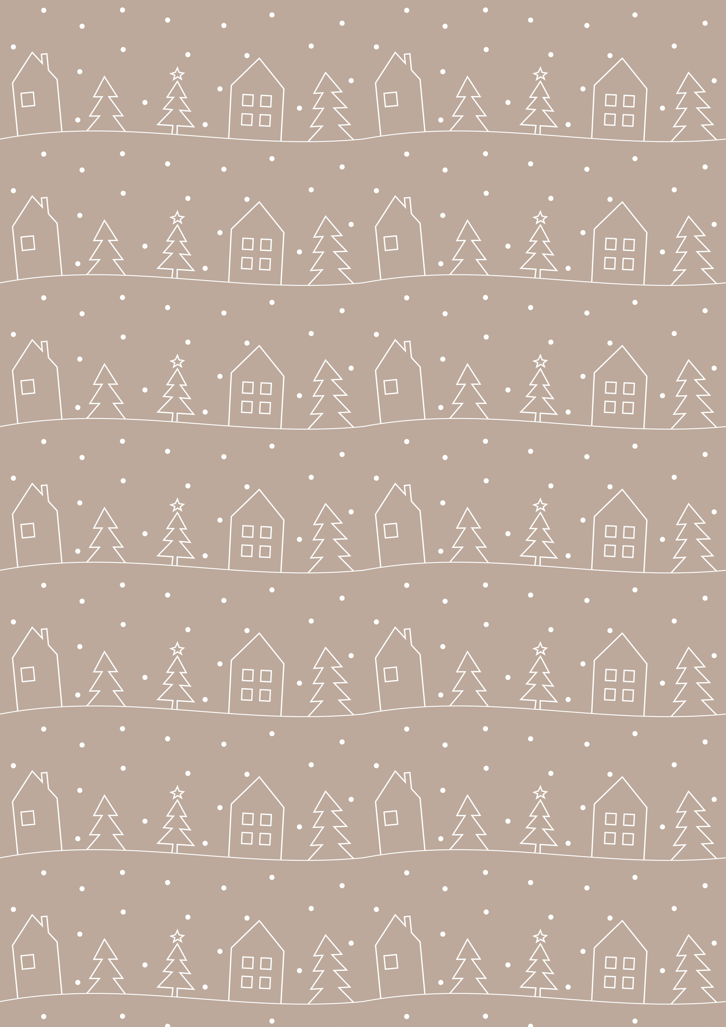 Free Printable: Holiday Wrapping Paper